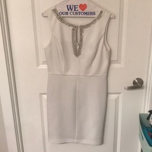 Beautiful white cocktail dress!
